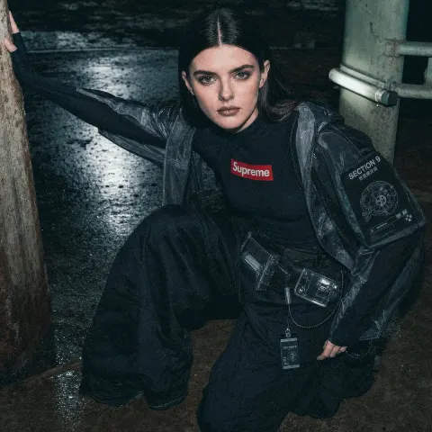 Gritty Cyberpunk Streetwear Fashion Photography