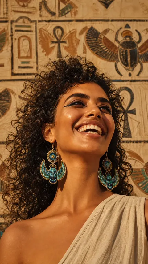 Egyptian Royal Fashion Portrait