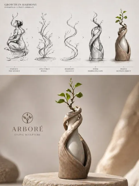 Living Sculpture: Growth in Harmony