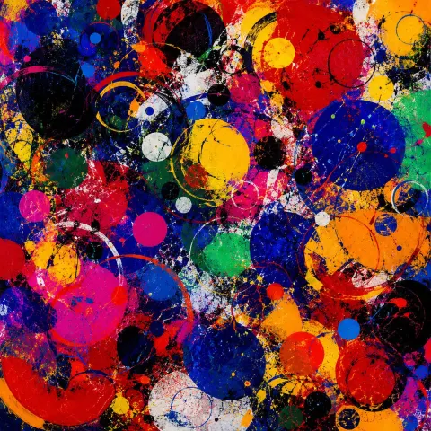 Chaotic Circles Abstract Rhapsody