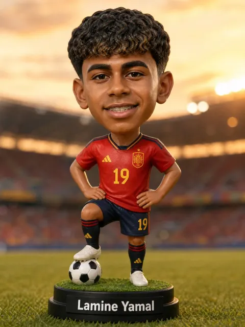 Custom Football Bobblehead Figure
