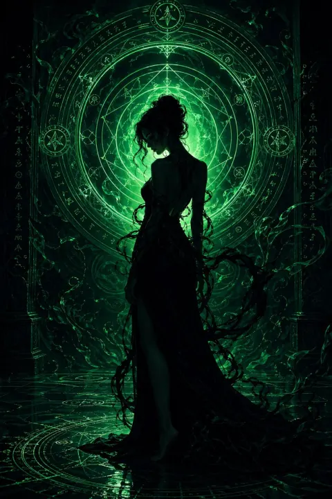 Emerald Sorceress Dark Ritual