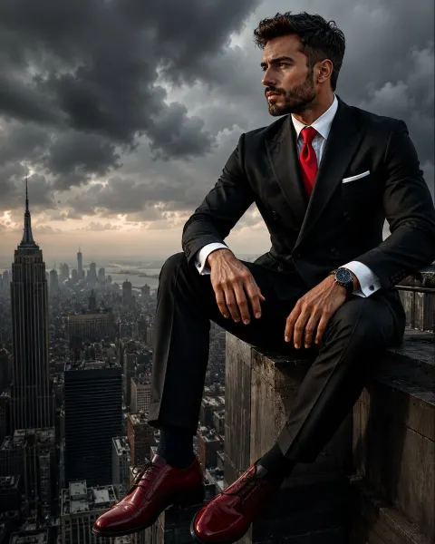 Colossal Fashion Giant Over Manhattan