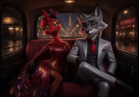 Paris Noir: Masked Beasts Ride