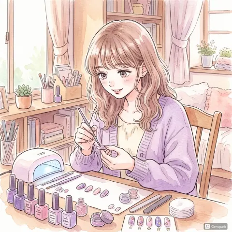 Dreamy Pastel Nail Art Studio