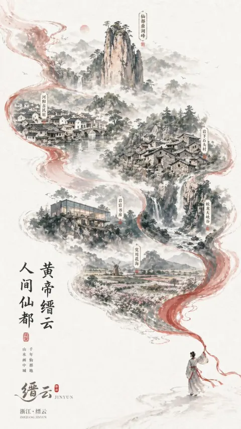 Ink-Wash Journey to Jinyun