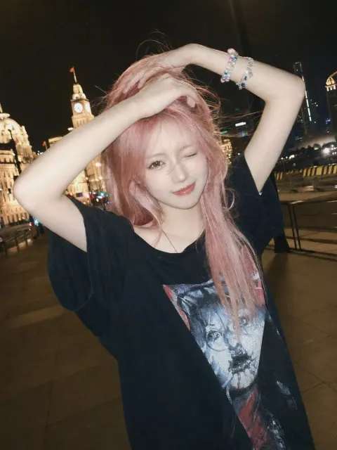 Shanghai Night Street Snapshot