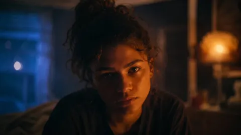 Moody Teen Bedroom Portrait