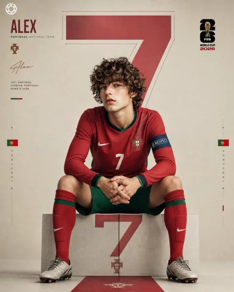 Hyper-Realistic Football Poster Design
