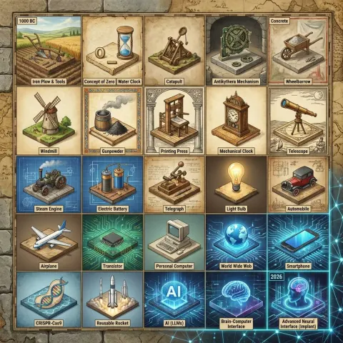 Millennium Inventions Timeline Grid