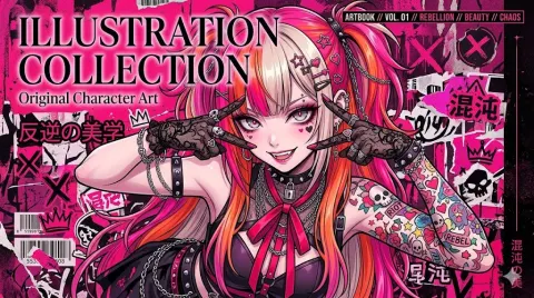 Punk Rebellion Anime Artbook