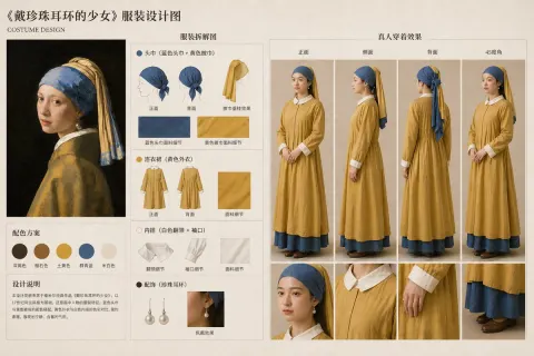 Outfit Breakdown and Design Visualization