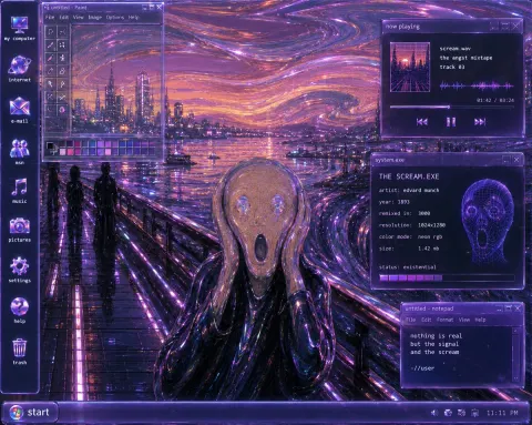 Scream Desktop: Y2K Cyber Dream