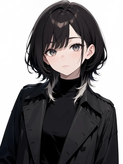 Mysterious Trench Coat Girl