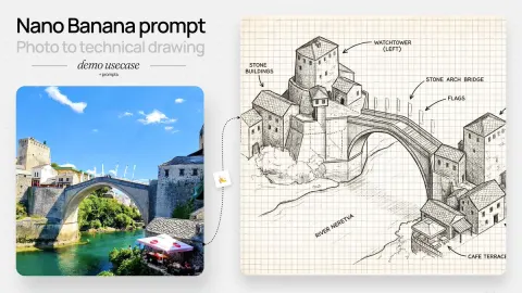 Street Isometric Hand-Drawn Redraw