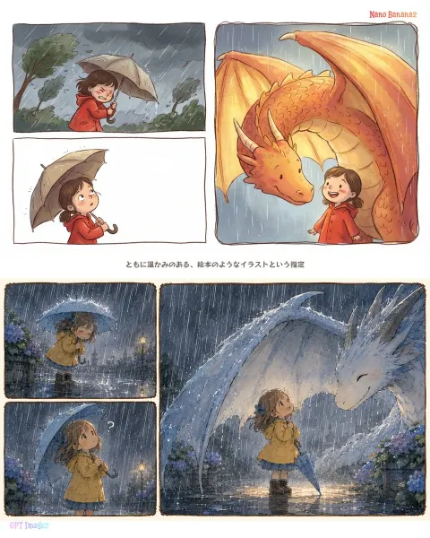 Rainy Dragon Storybook Duel