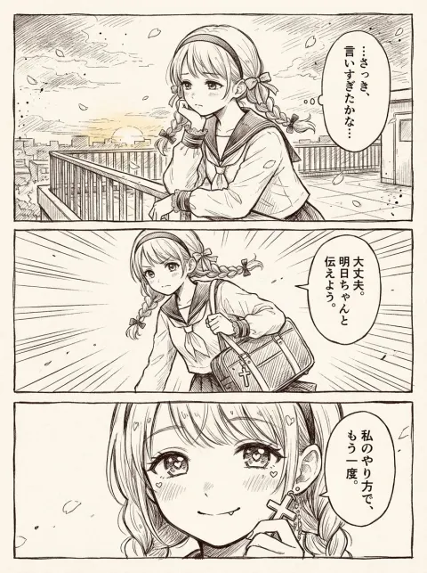 Shoujo Manga Resolve Scene