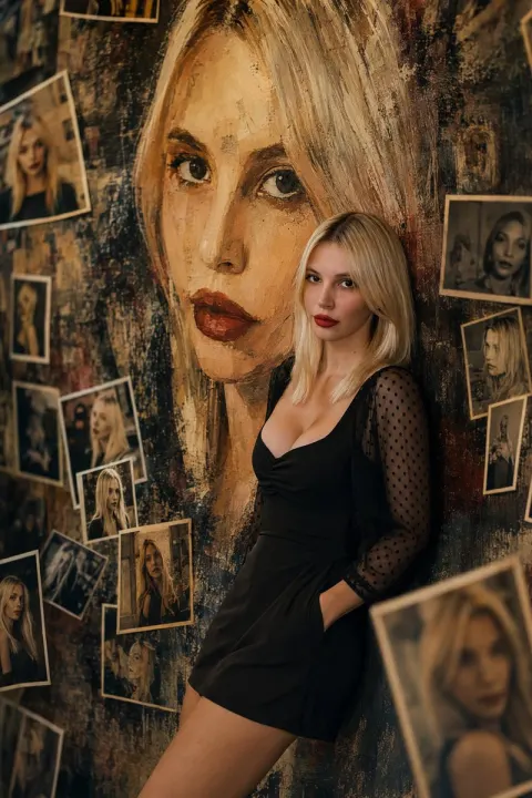 Ultra-Realistic Urban Street Art Portrait