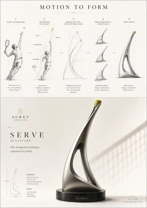 Motion To Form Design Process