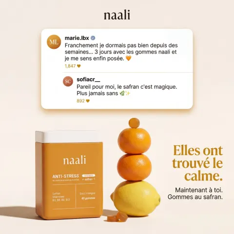 Premium Saffron Gummies Wellness Ad