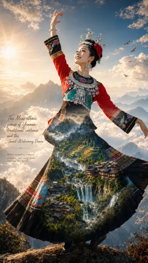 Miao Dance Above Clouds