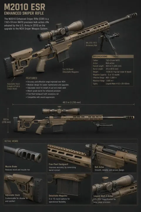 M2010 Sniper Rifle Tech Sheet
