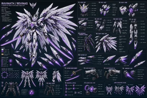 Angel Mecha Spec Sheet Revealed