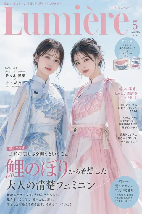 Koinobori Couture Magazine Cover