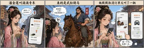 Pan Jinlian Cancels Ride For Wu Song