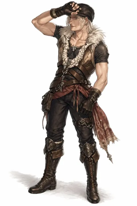 Dashing Adventurer Art