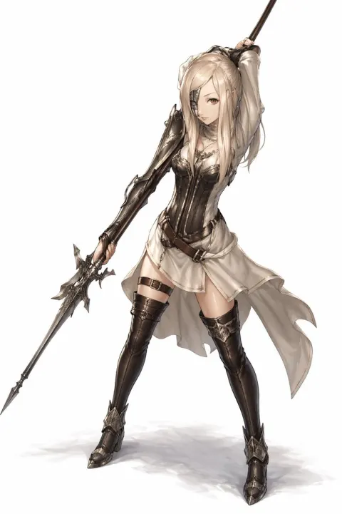 Silver Valkyrie Character Art