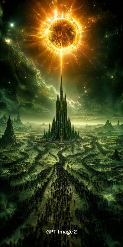 Dark Eclipse Fantasy Poster