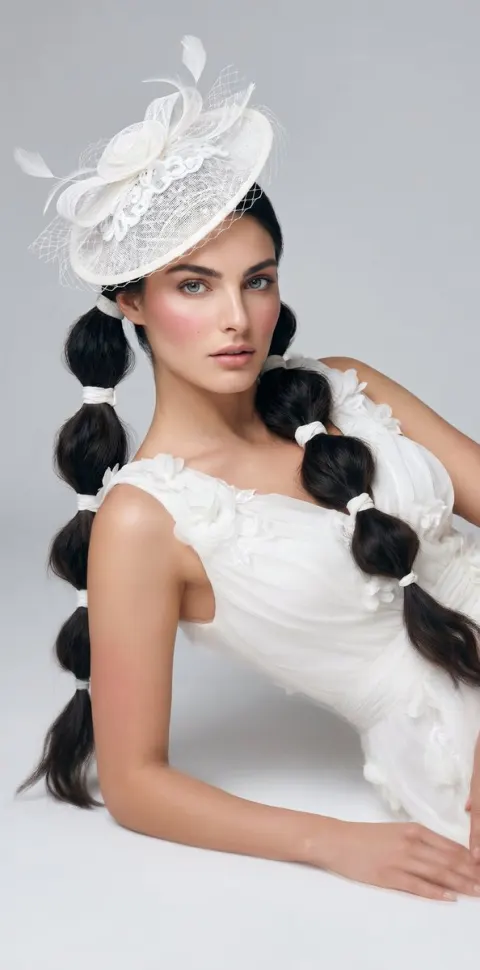 Bridal Fashion Editorial Portrait