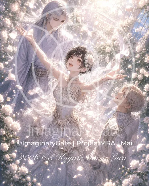 White Rose Garden Wedding