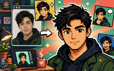 Real Portrait to Pixel Art Avatar
