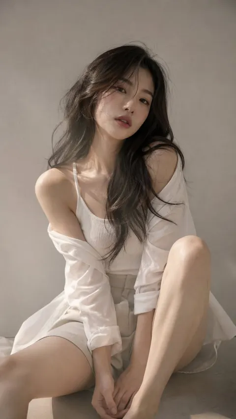 Soft Artistic Female Portrait