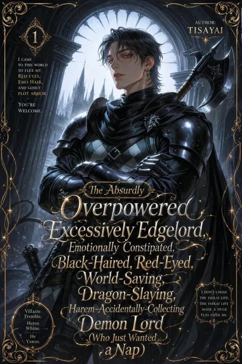 Gothic Isekai Light Novel Cover