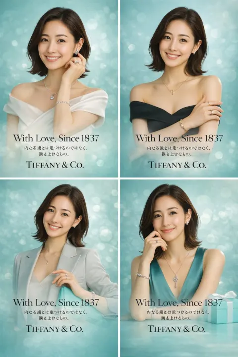 Tiffany Luxury Poster Design