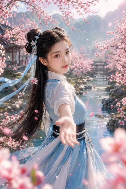 Peach Blossom Fairy Encounter