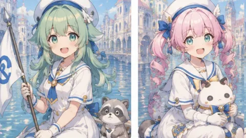 Sailor Girl Color Variants