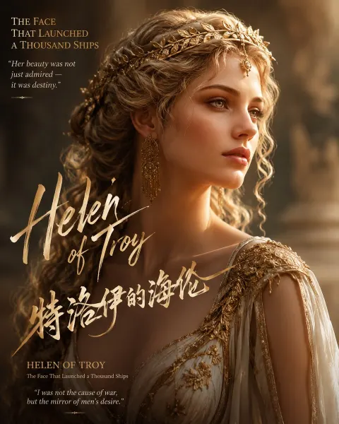 Helen of Troy Mythic Portrait