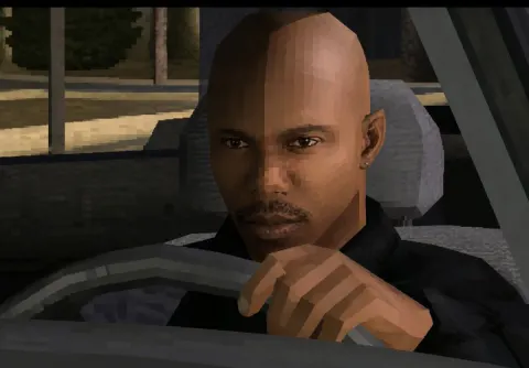 Retro PS2 Night Drive Screenshot
