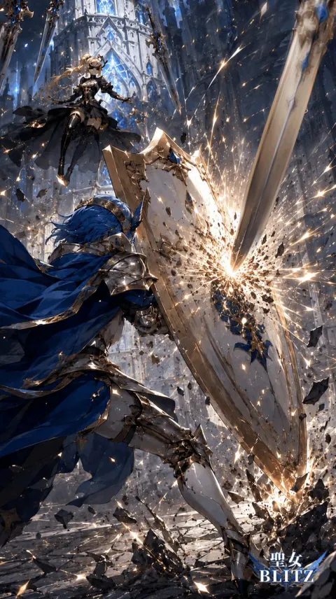 Cathedral Knight vs Holy Maiden