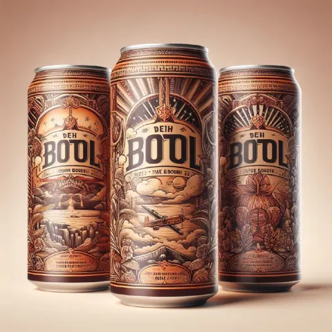 Teh Botol Drink Can Brand Hyperrealistic Product Design