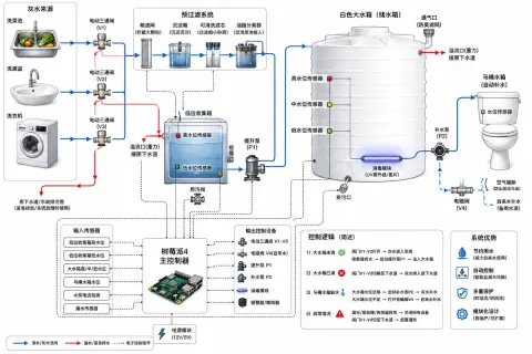 Smart Greywater Recycling System