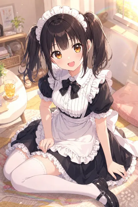 Sunlit Maid Afternoon