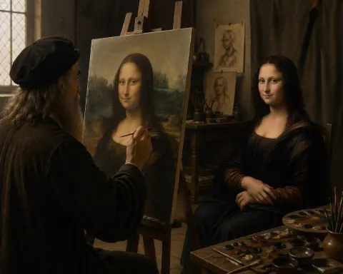 Da Vinci Painting Mona Lisa