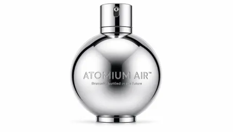 Chrome Sphere Futuristic Fragrance