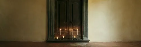 Candlelit Doorway