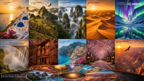 World Wonders In One Spin